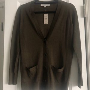 NWT Brown lightweight cardigan